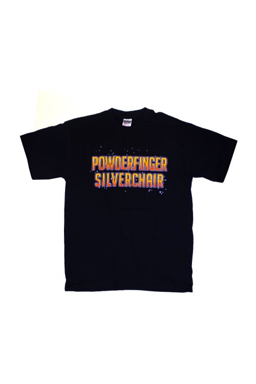 Across The Great Divide Black Tshirt by Powderfinger