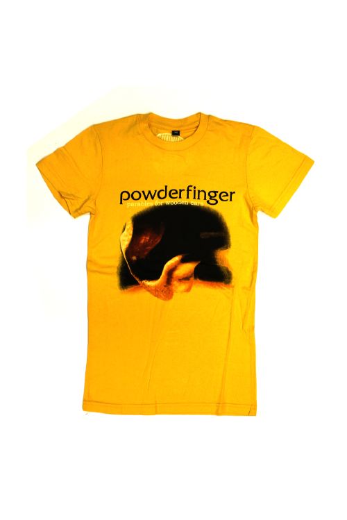 Parables For Wooden Ears Yellow Mens Tshirt by Powderfinger