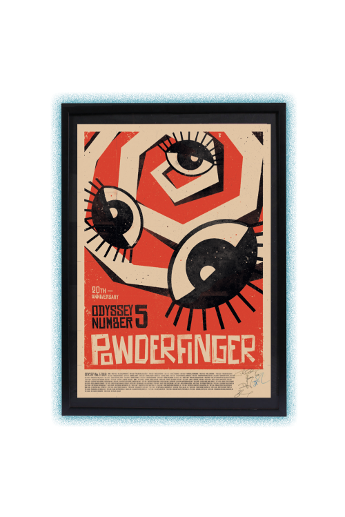 Odyssey Number Five 20th Anniversary Limited Signed Framed Lithograph w/ COA by Powderfinger